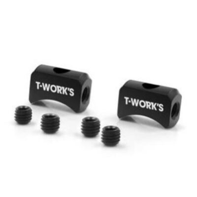 T-Works Aluminium Exhaust Lock (2pc)
