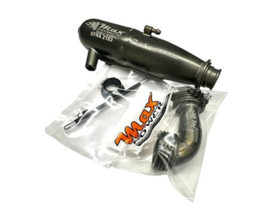 Max Power 2183 1/8 Hardcoated Pipe with 2099 Manifold